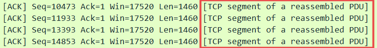 TCP协议与Wireshark实验